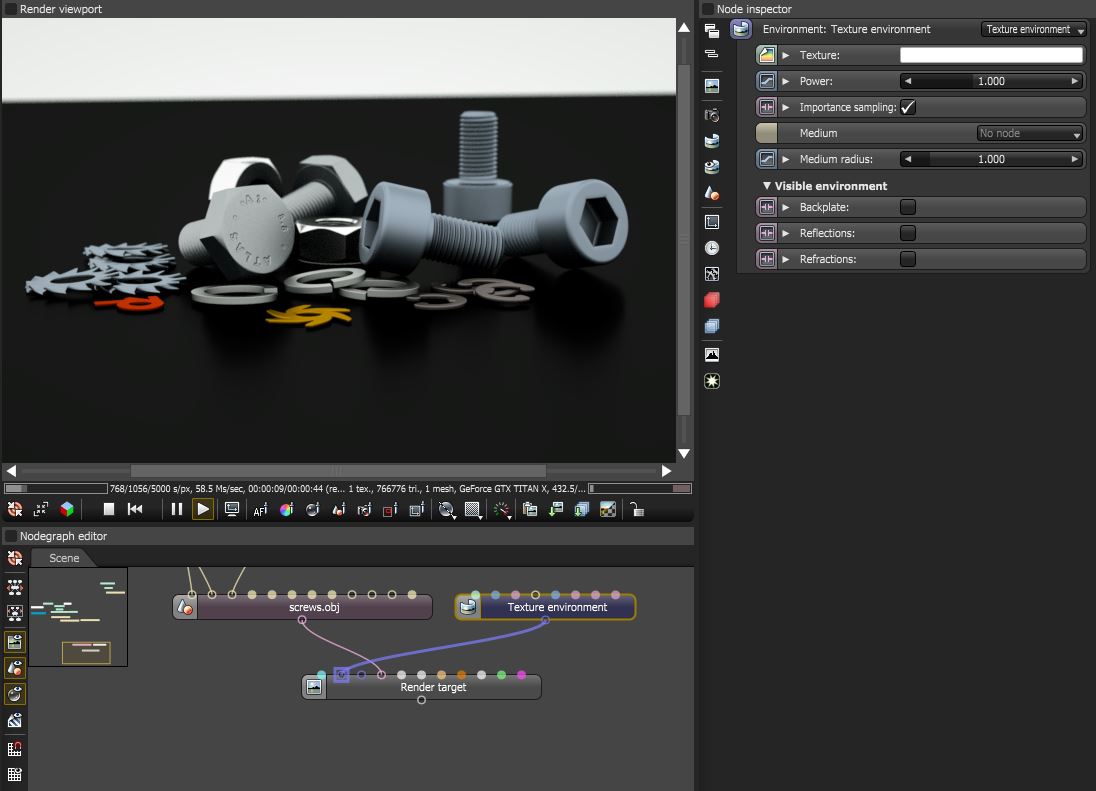 Texture Environment OTOY, Inc. SANDBOX