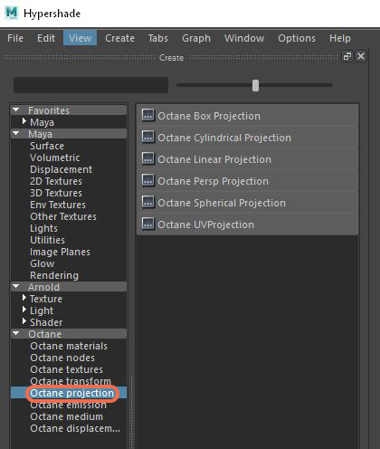 Octane Projection – OTOY, Inc. SANDBOX