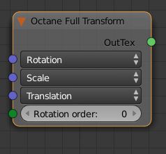 Octane Full Transform – OTOY, Inc. SANDBOX